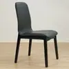 Silla de Comedor de Madera Maciza Lujo Ligero Silla con Respaldo Suave Silla para el Hogar Moderna Simple Nórdica Restaurante Hotel Mesa y Sillas de Comedor