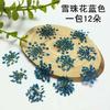 Atacado contas de neve flor renda flor estrela flor rosto maquiagem flor espécime de flor DIY artesanal flor epóxi manicure
