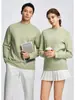 Sudadera pesada de manga larga para hombre de 300 g, camiseta de cuello redondo para otoño/invierno, prenda básica para capas, top casual simple y versátil, disponible en varios colores
