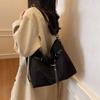 Bolsa Grande Vintage Maillard para Mujer 2025 Nueva Moda Bolso Tote de Gran Capacidad de Moda Versátil Mochila Esmerilada