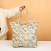 Bolsa de verão personalizada para publicidade, grande capacidade, multifuncional, para Viagem, Lazer, dobrável, pequena bolsa de mão, sacola de compras