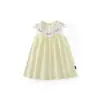 Nuevo Vestido de Verano para Niñas 2026 con Bordado Fresco, Vestido sin Mangas de Corte A en Rosa y Amarillo Claro, Vestido Versátil de Princesa para Niños