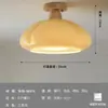 Lámpara de mesita de noche tipo canción medieval con un toque de alta gama, adecuada para casa de huéspedes, bar y tienda, Lámpara de araña acrílica con pan de oro Wabi-Sabi
