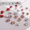 Nail art joias Net vermelho explosões mistas pilha broca finalizada Super Flash prata transparente strass unha broca pedra pilha pequena pilha broca