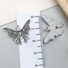 Aleación de Plata Antigua Serie Animales Colgante de Mariposa Calado Artificial Accesorios de Joyería DIY Transfronterizo Amazon