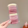 Gomas para coleta alta infantiles en caja, suaves, muy elásticas, duraderas, para el cabello de niñas, gomas para el cabello de niñas de verano