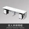 Mueble Combinado de Escritorio y Silla para Personal Simple Moderno 4/6 Pantalla de Pantalla de Estación de Trabajo con Partición para Computadora para Múltiples Personas Escritorio para Personal