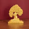 Decoração Artesanato Árvore da Riqueza Armário de Vinho Estilo Chinês Cultural e Criativo Escritório Sala de Estar Mesa de Trabalho Casa Atacado