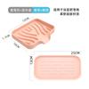 Bandeja de drenagem de silicone xyt Tapete de armazenamento multifuncional Base retangular Bandeja de armazenamento de utensílios de cozinha Bandeja de armazenamento de frutas e vegetais