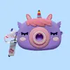 Bolsa de Cámara de Animales Lindos Bolsa para Niños Billetera Bolsa Cruzada de Silicona de Dibujos Animados Bolsa para Niñas Portátil