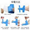 Proteção Elástica Pré-Cortada para Dedos Anti-Desgaste Kinesio Patch Hallux Valgo Suporte Fixo Fita Bandagem Esportiva
