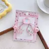 Elástico de Cabelo Borboleta Colorido Degradê Acessórios de Cabelo Doces Desenho Animado Contas de Gelatina Envoltas em Elástico Elástico de Rabo de Cavalo Acessório de Cabeça para Meninas