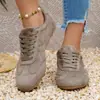 Colección Primavera 2026: Zapatillas Retro Versátiles del Ejército Alemán para Mujer, Tenis Casuales de Cordones Planos de Moda, Zapatos para Mujer Estilo Forrest Gump