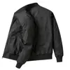 Chaqueta Nueva para Hombre 2024 Primavera y Otoño Aviador Holgada Casual talla extra Cuello de Béisbol Chaqueta Casual Americana para Hombre