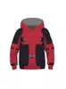 AliExpress Transfronterizo Nuevo Superhéroe Infantil Sudadera Deadpool Animación 3D Sudadera Cosplay Sudadera