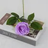 Rosas Artificiales de Terciopelo para Decoraciones de Boda, Flores Falsas, Rosas Búlgaras Transfronterizas, Flores Artificiales para el Día de San Valentín al por Mayor