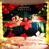 Tela Colgante de Franela Estilo Ins Tela de Puesto Tela de Fondo para Sala de Estar Tela de Pared Decorativa para Dormitorio Tapices de Cabecera Personalizado