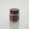 Frasco de plástico transparente 85PET al por mayor, tapa de rosca, boca ancha, frasco de plástico redondo para miel, nueces, galletas, salsa, frasco de alimentos