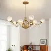 Candelabro Estilo Medieval Sala de Estar Romántica Americana Comedor Dormitorio Simple Moderno Crema Francés Lujo Ligero Estilo Retro Candelabro