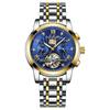 Relojes mecánicos automáticos multifuncionales nuevos para hombres de marca suiza, explosiones de comercio exterior en vivo, una generación de cabello