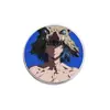 Anime Japonés y Coreano Demon Slayer Broche Divertido Insignia de Metal Accesorios para Ropa Pines de Solapa Patrón Geométrico Redondo Venta al por Mayor de Fábrica