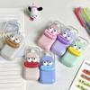 Serie Chou Meng Cinturón Corrector Útiles Escolares Beaver Macaron Estilo ins Alto Valor de Color Cinturón Corrector de Dibujos Animados Conveniente