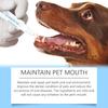 Cepillo de limpieza dental para mascotas Yegbong, limpieza bucal para eliminar el sarro, cuidado limpio y fresco