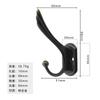Jingmao Hardware Estilo Chino Nuevo Gancho para Ropa Negro Antiguo Gancho para Gabinete Gancho para Armario Gancho Elegante para Ropa Percha