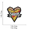 Patches bordados de desenhos animados de comida retrô americana, comida gourmet e bebida, incluindo designs de cola, pizza e sorvete, para atacado de roupas e bagagens
