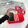 Bolso de hombro de moda transfronterizo nuevo ocio viajero bolsa de lona simple versátil bolso bandolera para mujer comercio exterior al por mayor