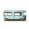 Veículo de exposição de food truck Henghe, carrinho de barraca móvel, carrinho de lanches para mercado noturno ao ar livre, caminhão de vendas de barraca promocional móvel