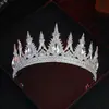 Accesorios Europeos y Americanos Transfronterizos para el Cabello tipo Corona de Novia, Corona de Aleación Más Vendida en Aliexpress para Vestidos, Tocados para Peinado de Boda