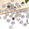 Novas Pedras Quadradas Brilhantes Diamante Sereia Aurora Forma de Losango Contas para Pulseira DIY Caneta de Contas Acessórios de Joia Contas Soltas Atacado