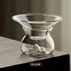 Infusor de Té Transparente Engrosado Resistente al Calor Perforado con Láser Filtro Doméstico Juego de Té Gongfu