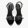 Sandalias de Tacón Alto para Mujer con Tiras Cruzadas y Punta Abierta, Talla Europea, Modernas, Lujo Ligero, Elegantes, con Hebilla de Cinturón, Diseño de Nicho, Sandalias de Tacón de Aguja