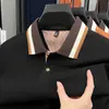 Camiseta de Manga Larga de Color Sólido para Hombre Estilo Nuevo con Seda de Morera Polo Casual Top de Lino para Hombre Venta Caliente