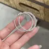 Pendientes de Aro Exagerados Lisos Únicos, Estilo de Moda y Genial, Pendientes de Alta Gama, Simples, Elegantes, Ligeros y Lujosos, Pendientes Versátiles