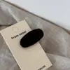 Pinza para el Cabello BB de Terciopelo de Color de Alta Gama Estilo Coreano Pinza de Moda para Flequillo Pinza Lateral Accesorio Versátil para la Cabeza Accesorios para el Cabello Nuevo