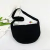 Bolso de Hombro Trendy de Bolitas Europeo y Americano 2026 Nuevo de Pana Simple Casual para Mujer Bolso Cruzado Bolso de Mujer de Alto Valor