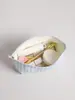 Bolsa de Maquillaje Bordada con Lazo a Cuadros Frescos Ins, Bolso de Mano Portátil con Cierre de Cremallera, Bolsa de Almacenamiento para Cuidado de la Piel