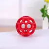 Bola de brinquedo para mastigar de autoentretenimento para cães, durável e resistente a mastigação, design oco para cães pequenos, filhotes, gatinhos e animais de estimação gastarem energia