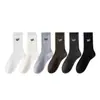 Calcetines Deportivos para Hombre Calcetines de Primavera y Otoño Estilo Coreano Japonés Deportivos Ins de Moda Absorbentes del Sudor de Tubo Alto Calcetines de Media Pantorrilla para Niños