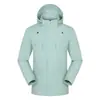 Roupas de Montanhismo para Exterior para Mulheres, Jaqueta Impermeável com Capuz Nova de Primavera, Jaqueta de Malha de Camada Única para Homens, Vestuário de Trabalho Corporativo da Loja 4S