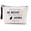 Amazon eBay Explosiones Estuche para Lápices Personalizado Personalizar Lino Sublimación Bolso Cosmético para Mujer Regalo