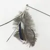 Xingzhi pluma de gato diadema multirreemplazo Campanilla palo de gato juguete para gato pluma de pavo suave suministros para gatos mascotas