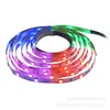 Fita de LED 5050 Colorida Luz Suave 12/24V Fita de LED Suave RGB 10mm Baixa Tensão Controle Remoto Luz de Cor Total Fita de LED RGB