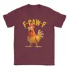 Camiseta Engraçada F Caw F Frango Fcawf Frango Homens Engraçado Cott