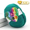 4 Ovillos de Hilo Acrílico para Bebé para Tejer a Mano, Hilo Mediano-Fino para Crochetar Zapatillas, Kit de Materiales de Hilo Acrílico para Crochet de Muñecas