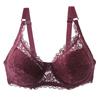 Sutiã Push-Up Novo Sexy Europeu e Americano Renda Taça D Tamanho Grande Gordura mm Ajustável Lingerie Fornecimento Exclusivo Transfronteiriço