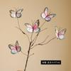 Nueva Flor de Rama Muerta de 5 Cabezas de Jimo Flor Artificial Mariposa Muebles Creativos para el Hogar DIY Ramo Accesorios para Arreglos Florales Flor Artificial